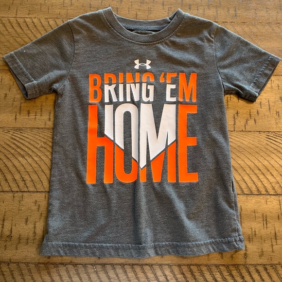 Under Armour Gray Baseball T-Shirt - Picture 1 of 3